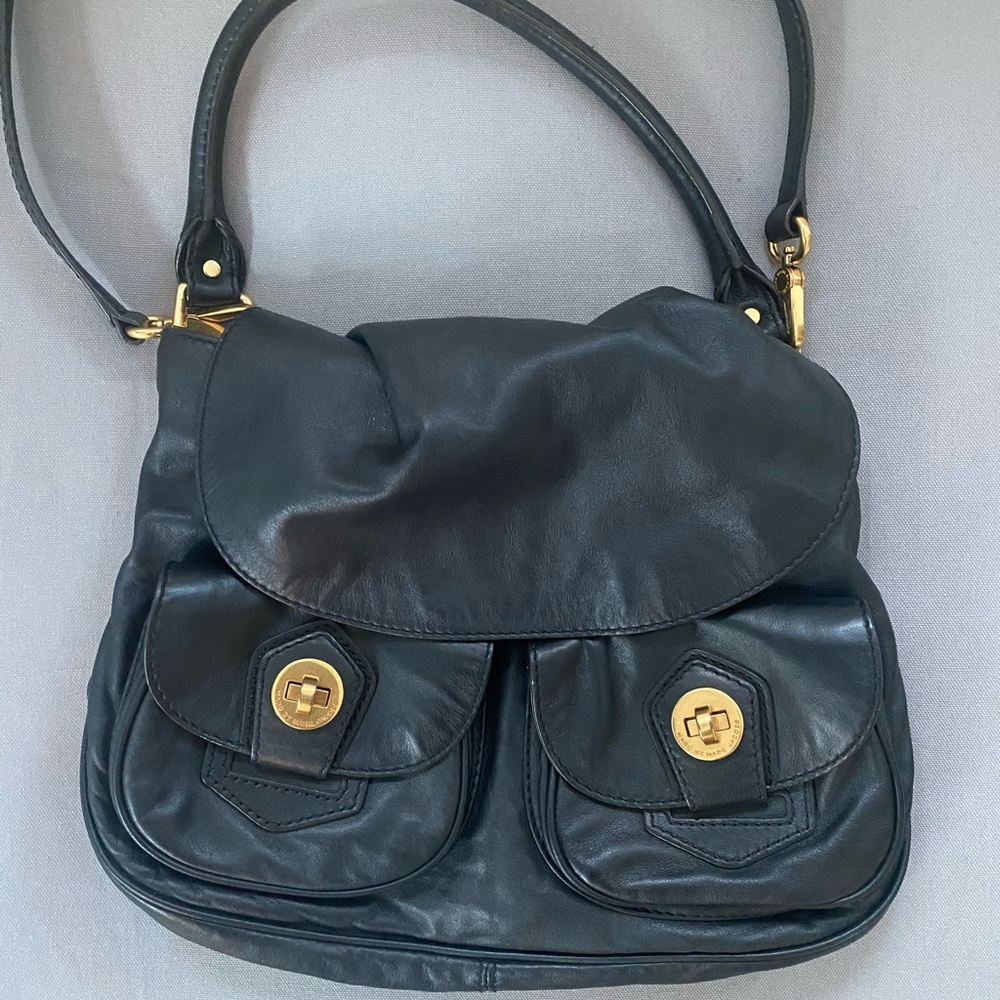 Marc by Marc Jacobs black leather bag